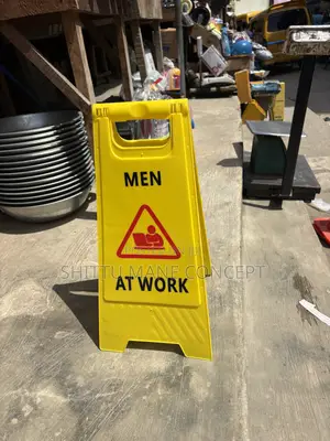 Men at Work / Signage
