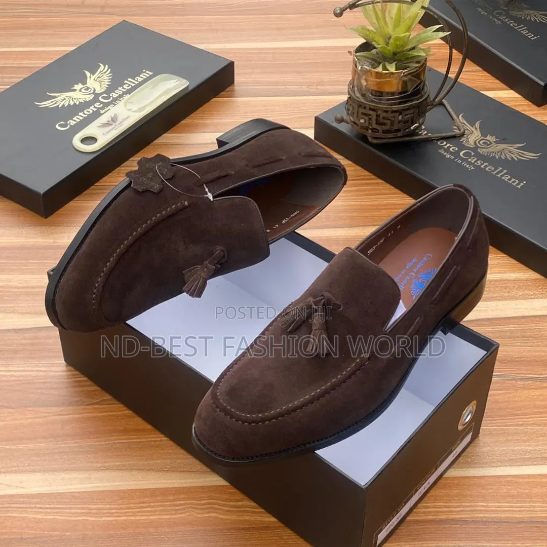 Coffee Brown Leather Shoe