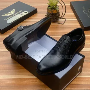 Coffee Brown Leather Shoe