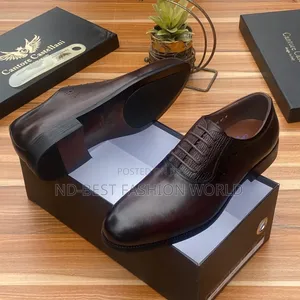 Brown Leather Italian Shoes