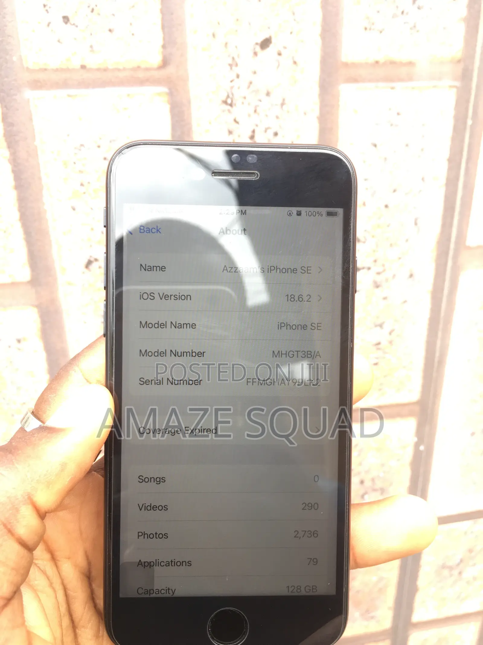 Apple iPhone SE (2020) 128 GB Black