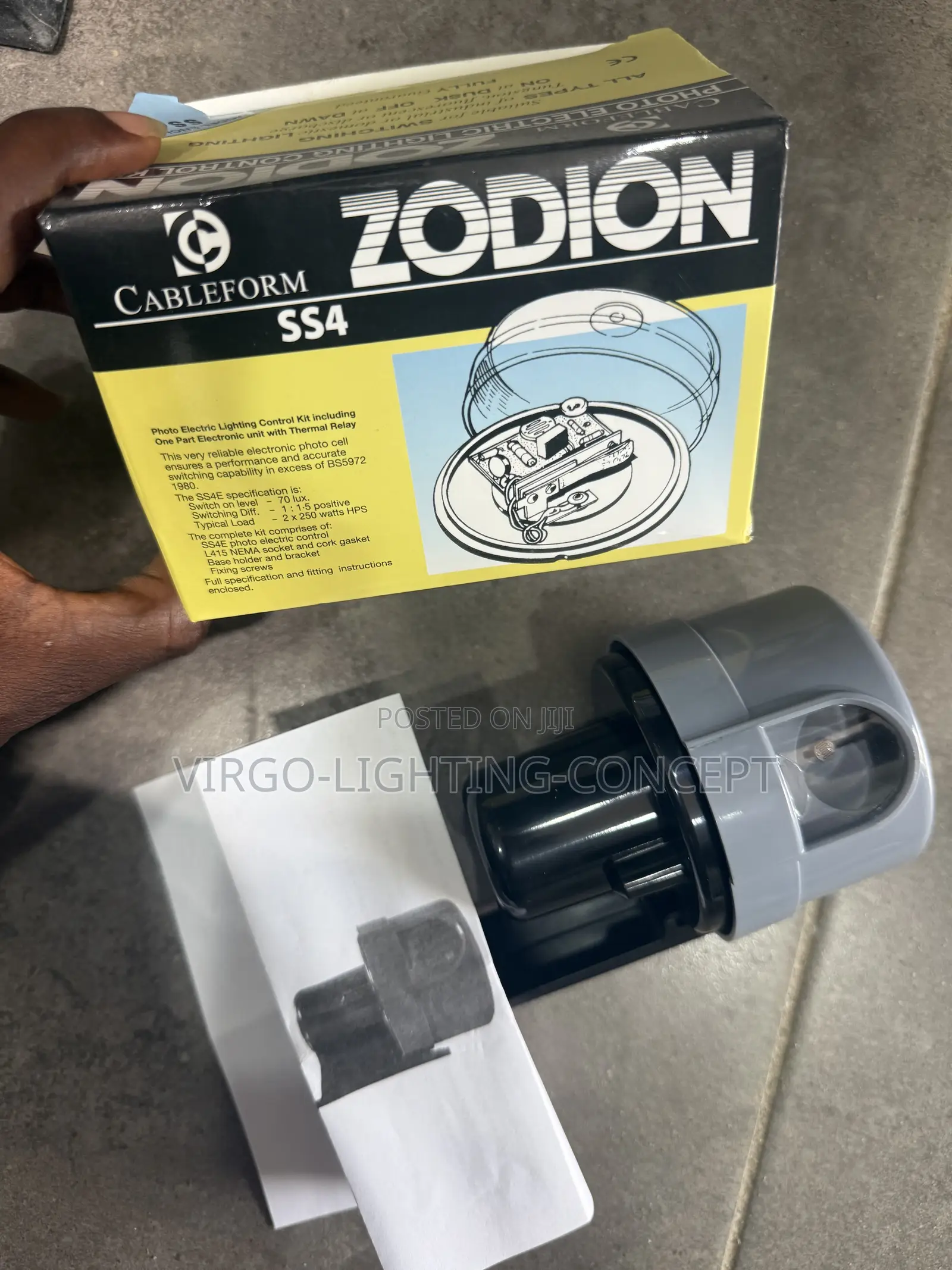Cableform Zodion SS4 Photo-Electric Lighting Control Kit