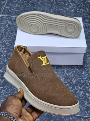 Brown & Black Louis Vuitton Standard Shoes CHM 7d