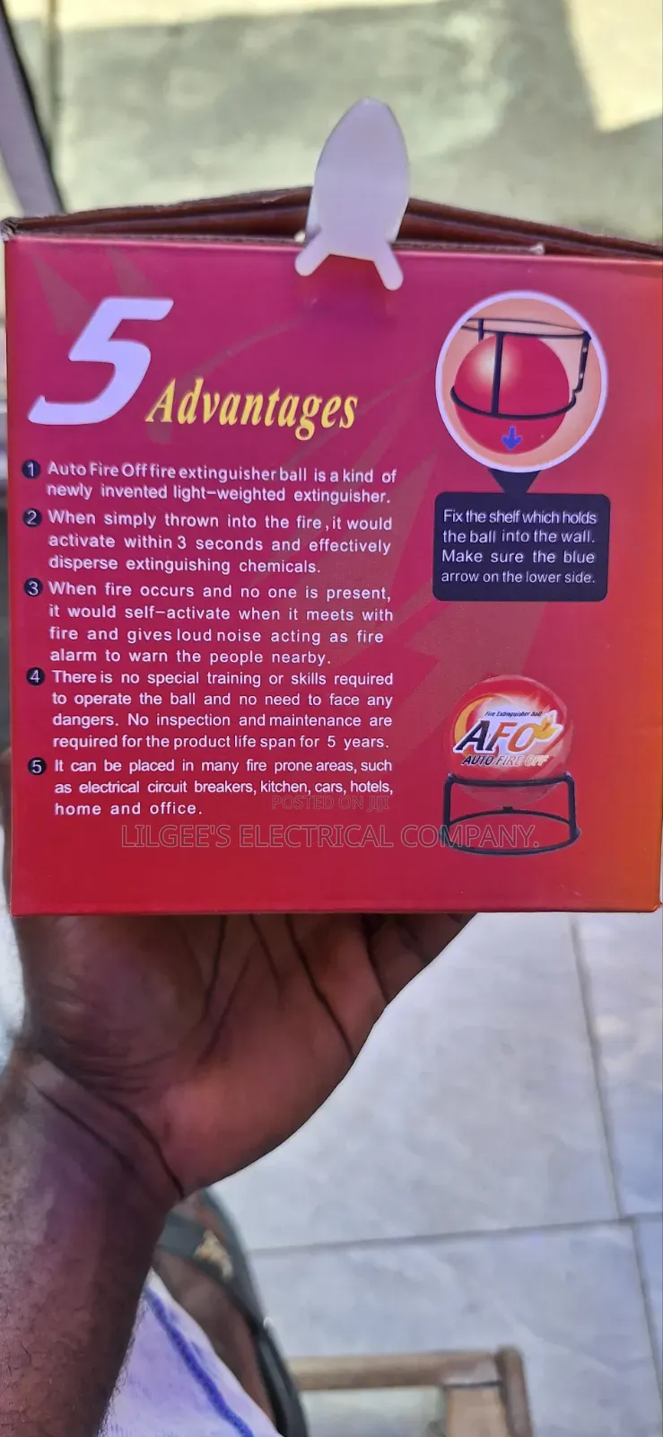 Automatic Fire Extinguisher Ball(small Size)
