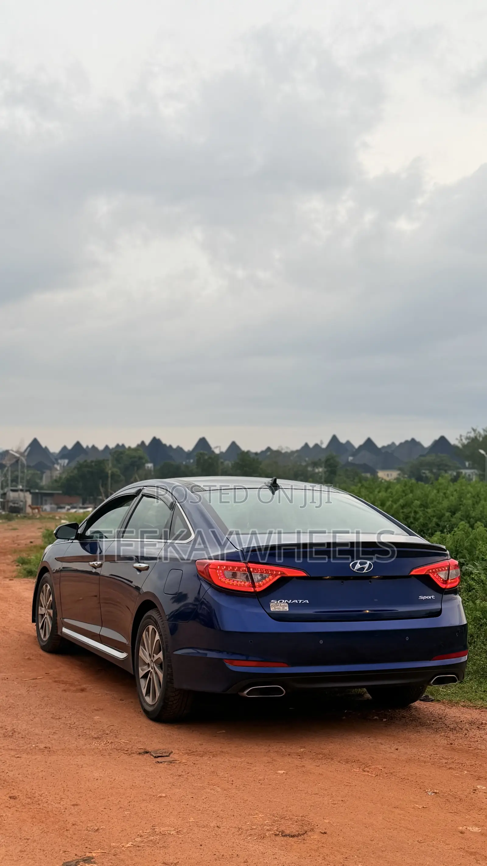 Hyundai Sonata 2015 Blue