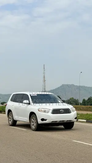 Toyota Highlander Limited 2008 White