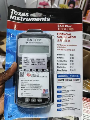 Texas Instrument BA II Plus Financial Calculator