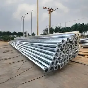 Galvanized Steel Street Light Poles