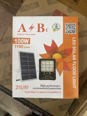 100w Solar Flood Light