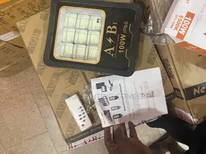 100w Solar Flood Light