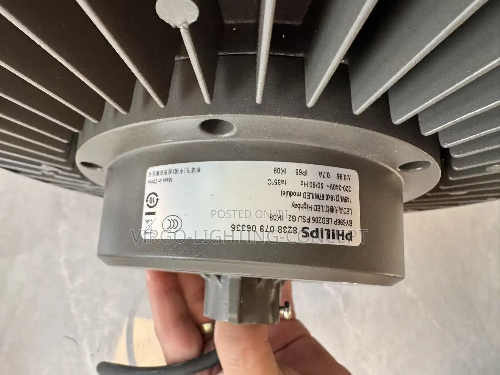 Philips BY698P LED High Bay Light 4000k