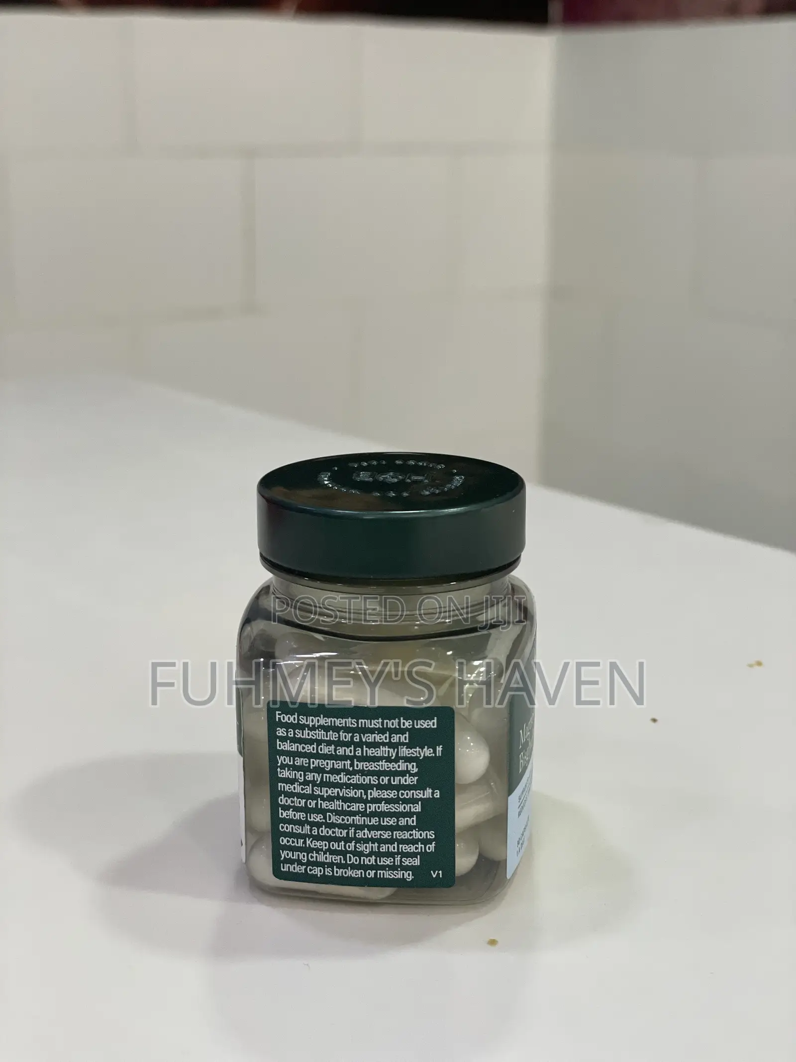 Original H&B Magnesium Bisglycinate 375mg (30 Capsules) – Imported UK