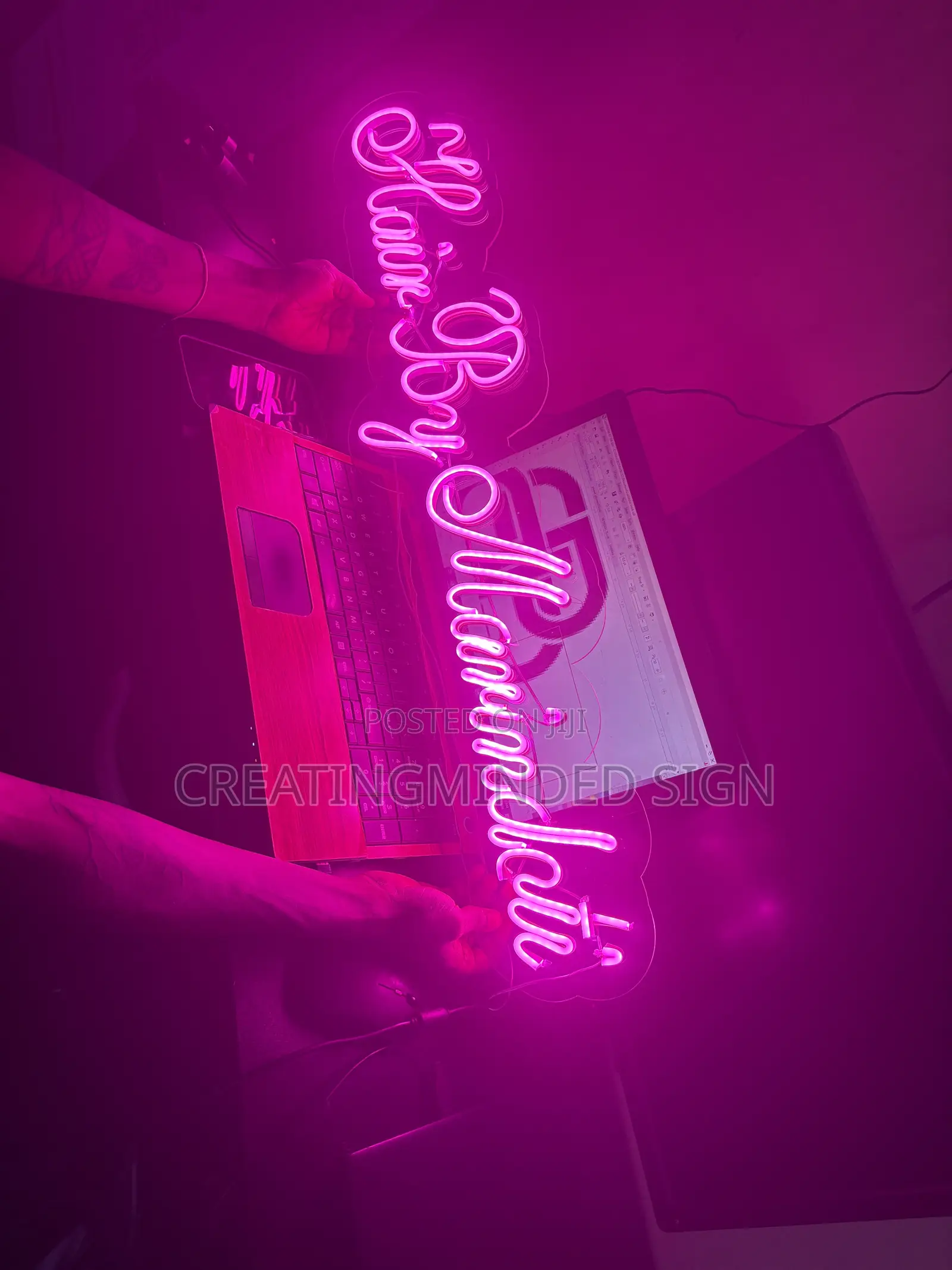 Neon Light Signage and Craft