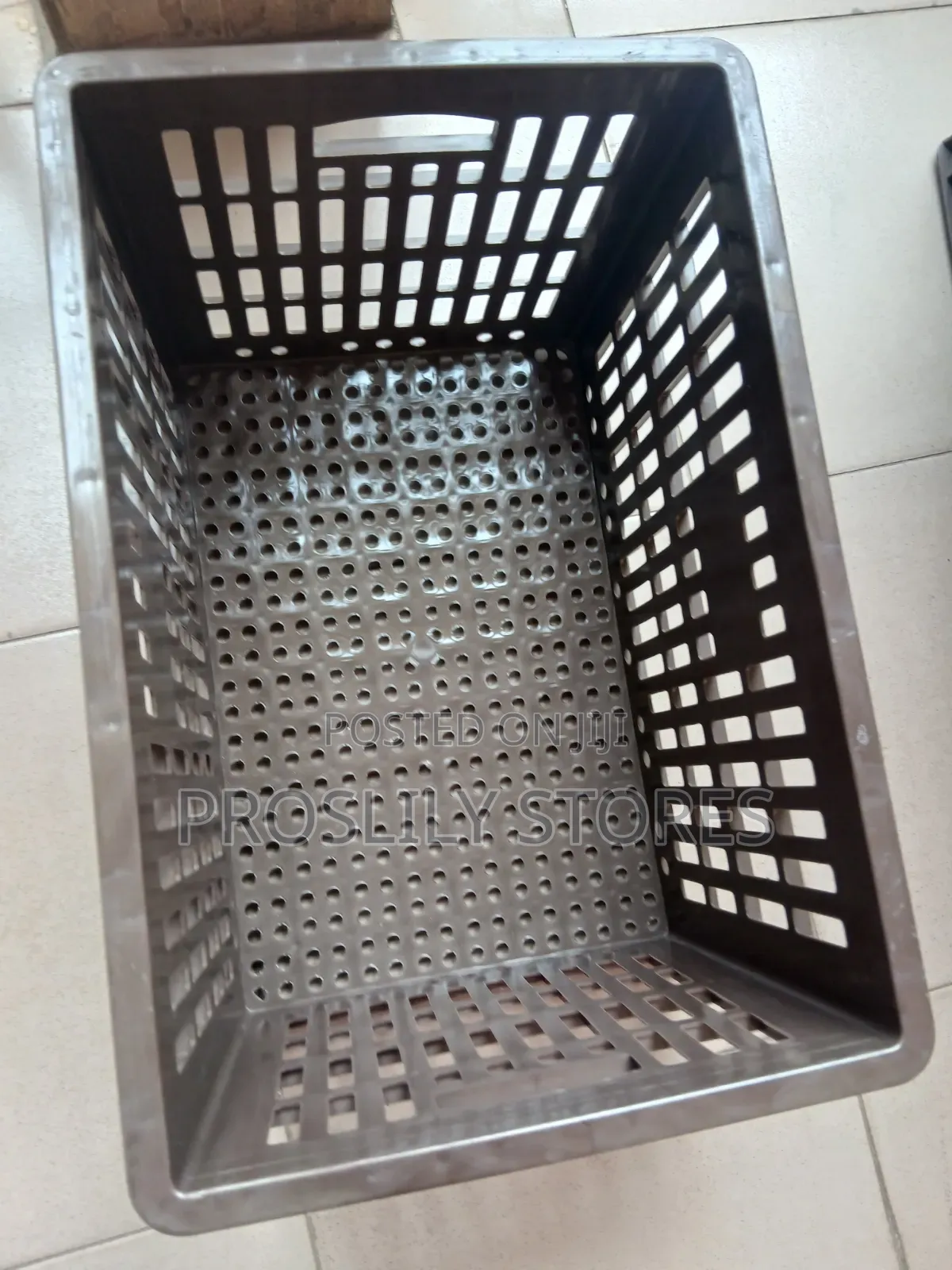 Multipurpose Plastic Rock Crate 50cm X 34cm X30cm