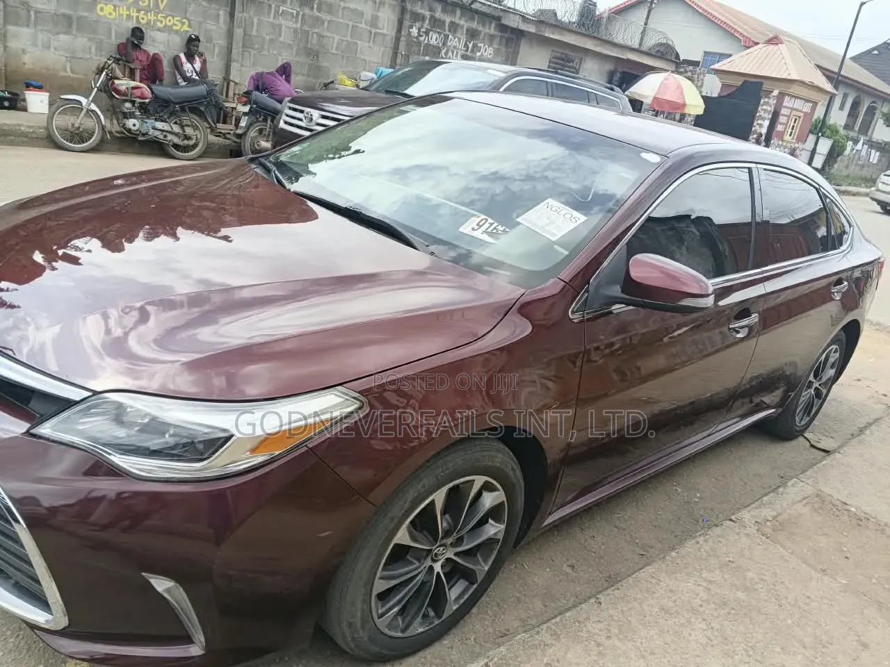 Toyota Avalon 2017 Red