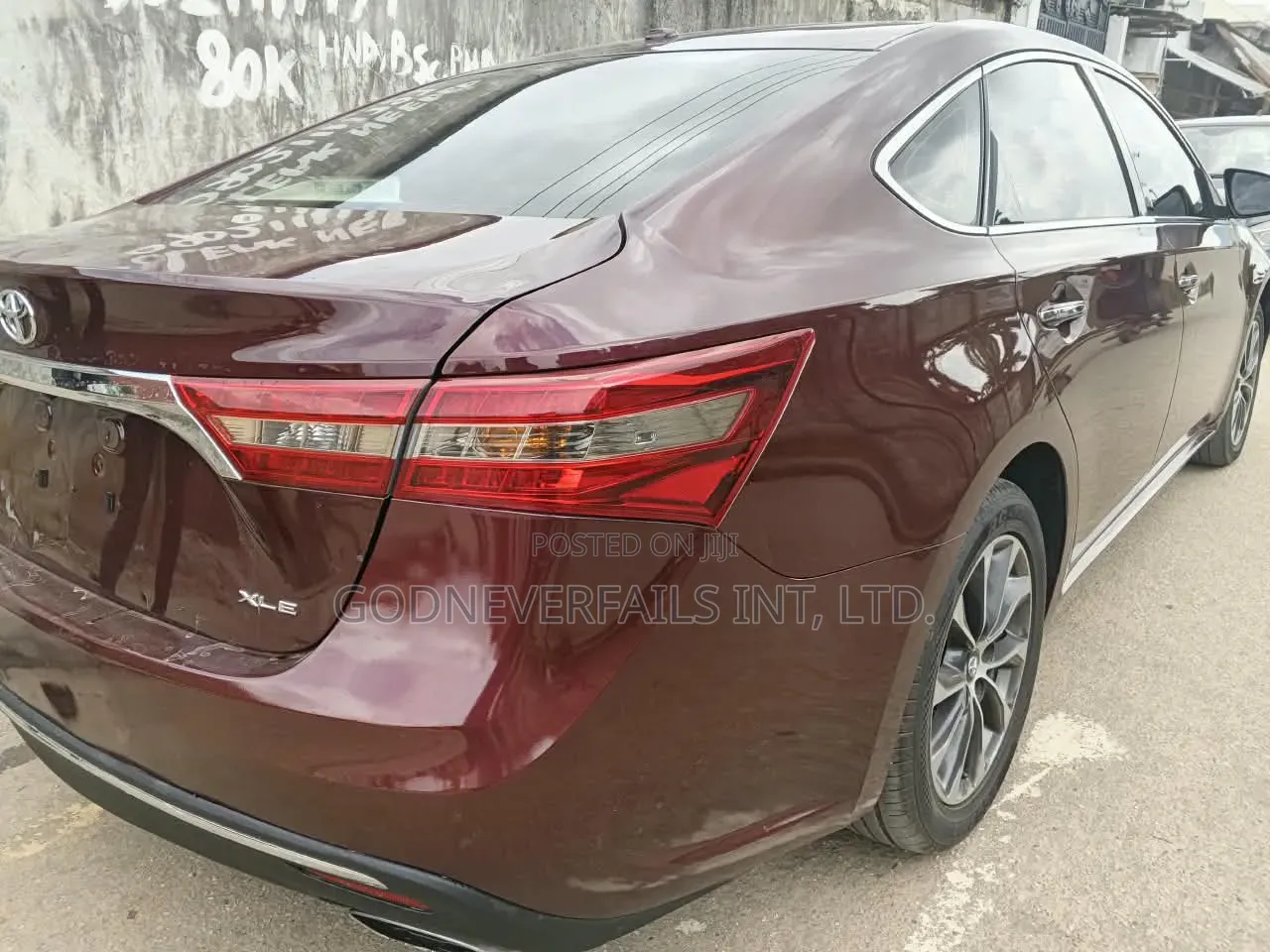 Toyota Avalon 2017 Red