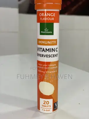 Original Vitamin C 1000mg Effervescent Tablets (20s) - Orange Flavour