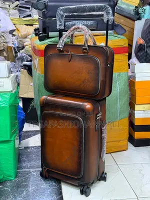 Luxury Berluti Original Leather Luggage Set