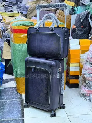 Luxury Berluti Original Leather Luggage Set