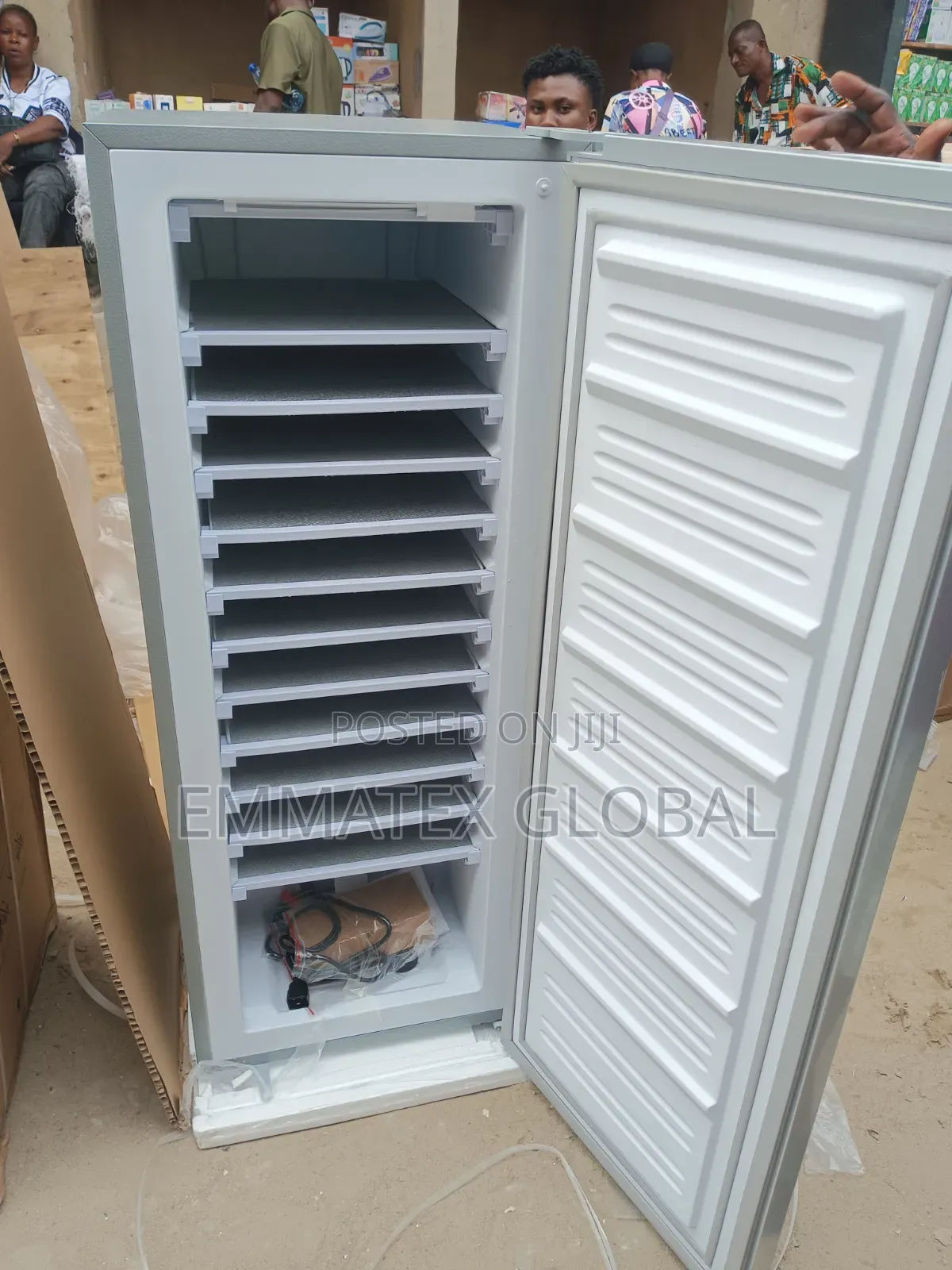 Fast Ice Block Bona Upright Standing Freezer