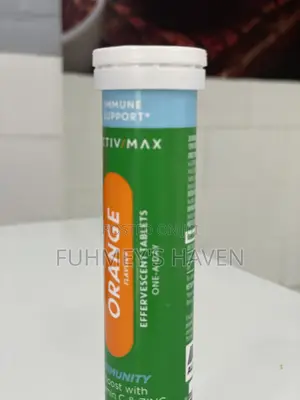 Activ-Max Vitamin C & Zinc Effervescent Tablets (Orange Flavour) - 20s