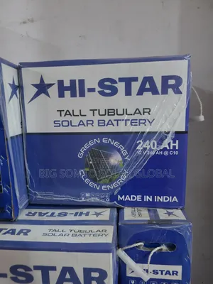 240ah/12v HI Star Tall Tubular Battery