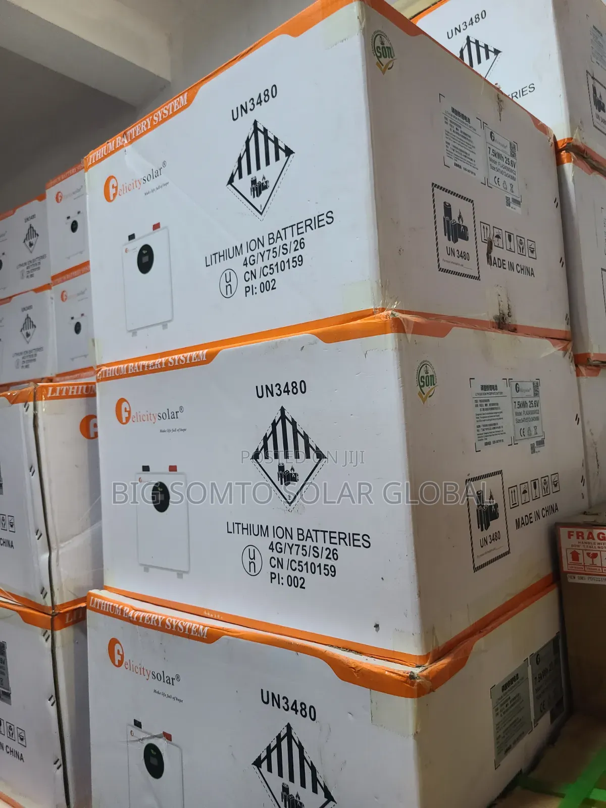 7.5kwh/24v Felicity Lithium Battery