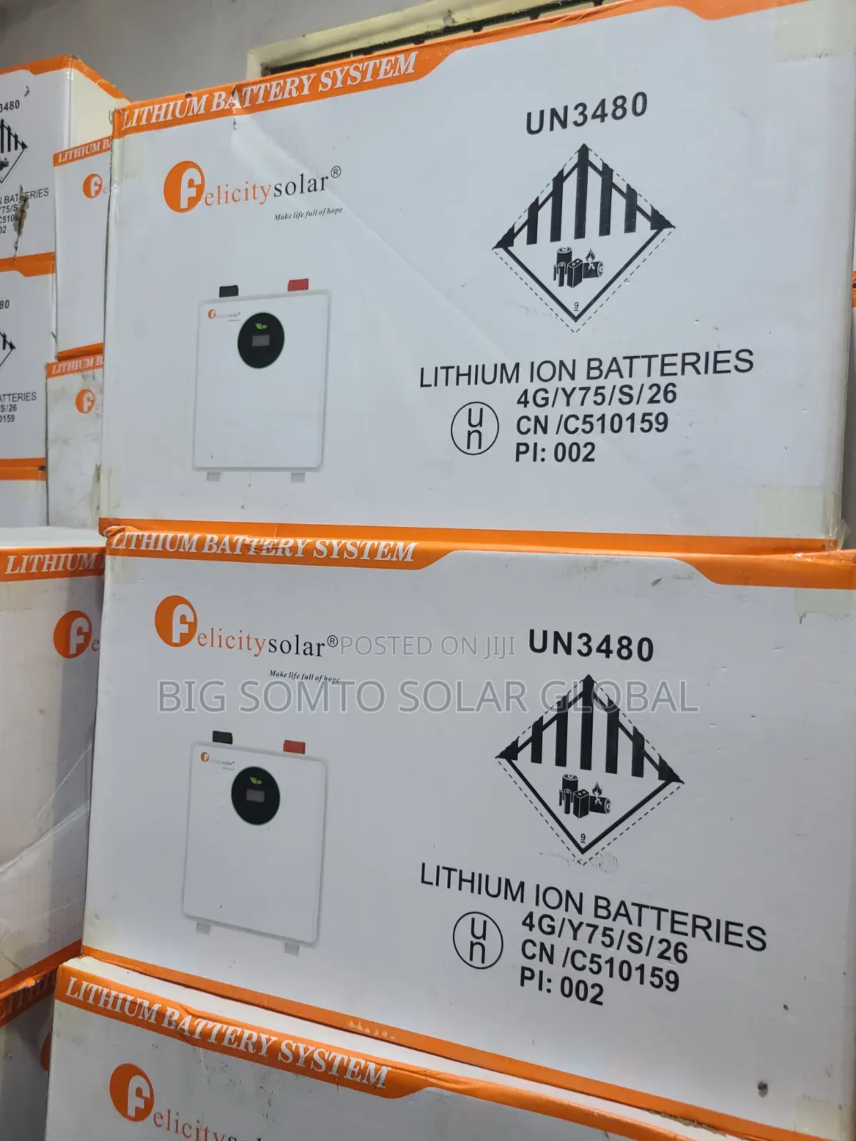 7.5kwh/24v Felicity Lithium Battery