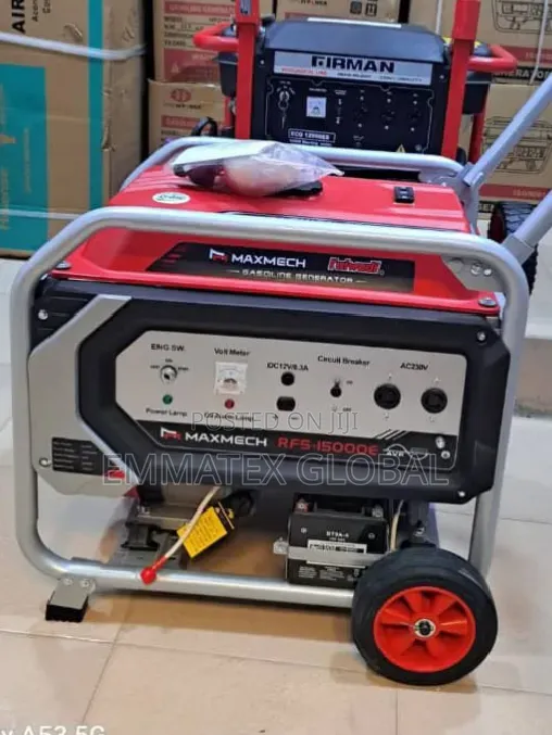 15kva Petrol Maxmexch Generator 💯 COPPER COIL