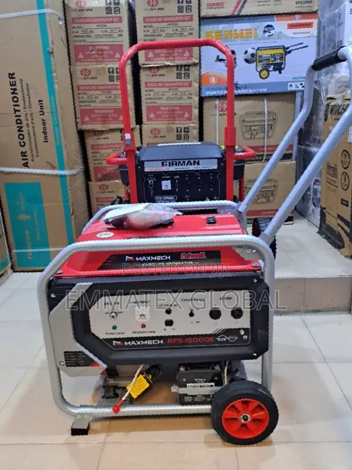 15kva Petrol Maxmexch Generator 💯 COPPER COIL