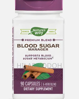 Natures Way Blood Sugar Manager, 90 Caps