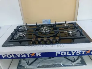 Built-in Polystar 5 Burner Gas Cooker Original