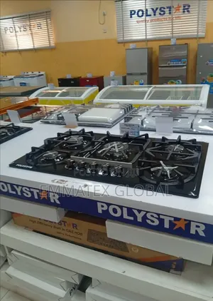 Polystar Design INBUILT 5 Burner Gas Cooker