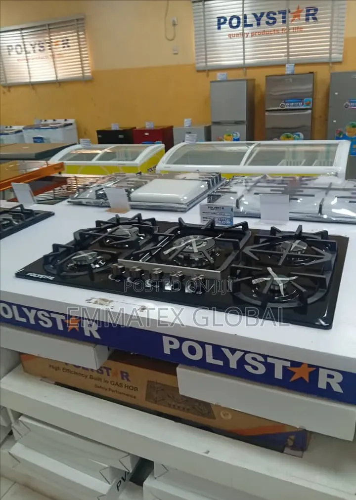 Polystar Design INBUILT 5 Burner Gas Cooker