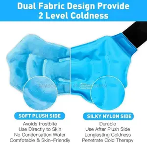 Hot & Cold Reusable Gel Pack Wrap (26.5 × 15.5cm)