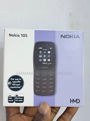 New Nokia 105 Black
