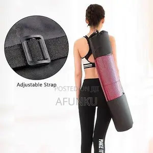 10mm Thick Yoga Mat With Carrier Bag