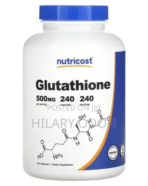 Nutricost Glutathione 500mg, 240 Capsules