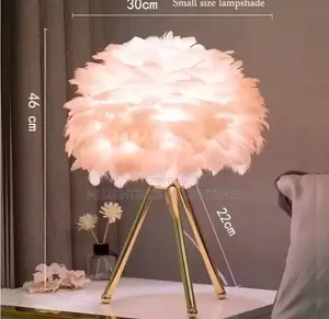 Romantic Cream Wind Feather Tree LED Floor Lamp