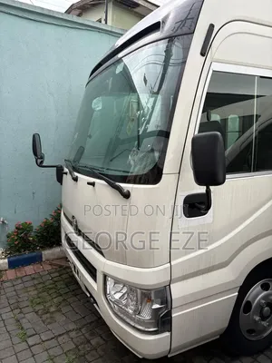 New Toyota Coaster 2025 White