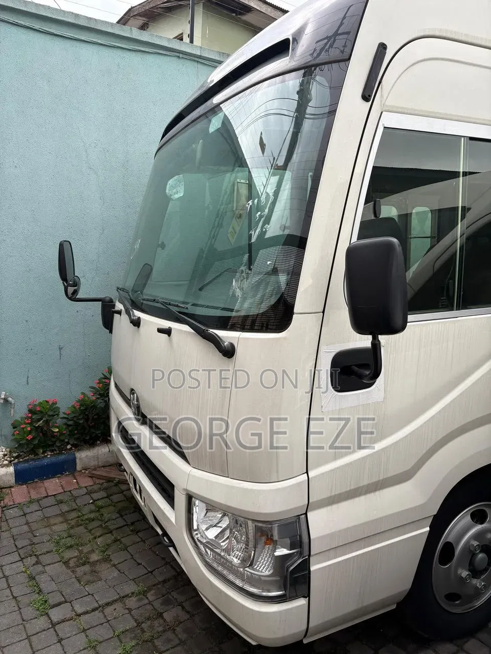 New Toyota Coaster 2025 White