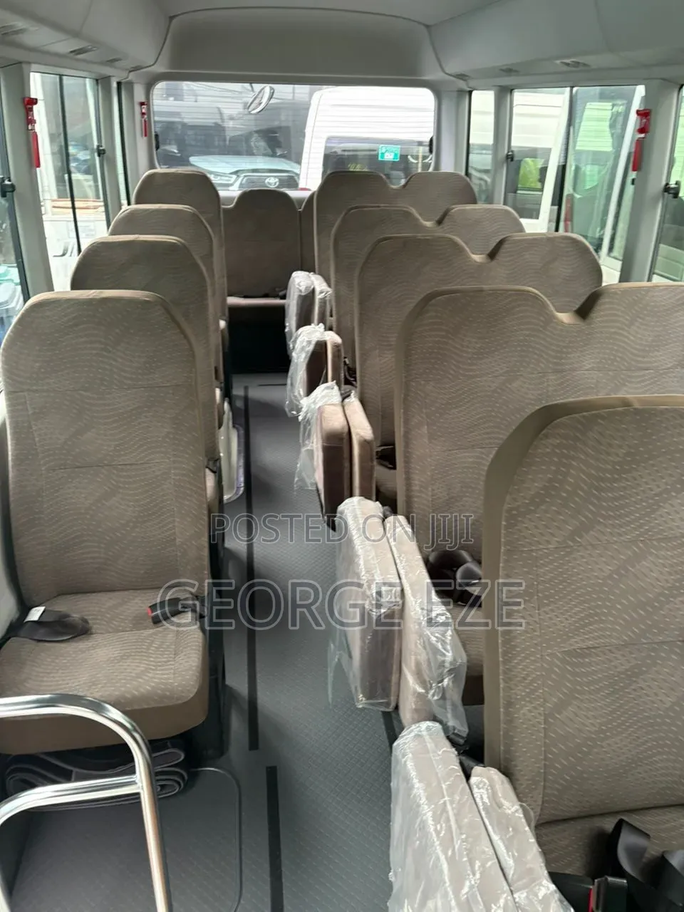 New Toyota Coaster 2025 White