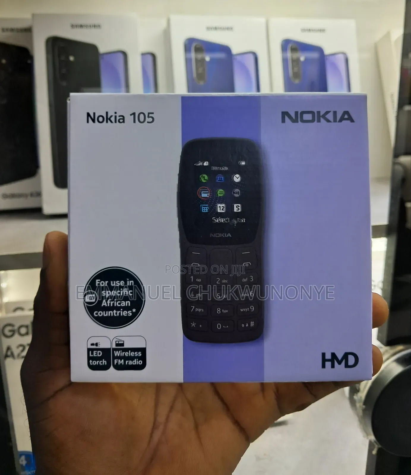 New Nokia 105 Black
