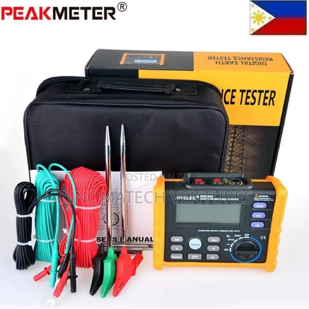 Earth and Ground Resistance Tester