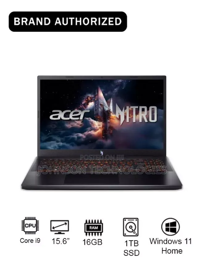 Laptop Acer Nitro 5 16GB Intel Core i5 SSD 512GB