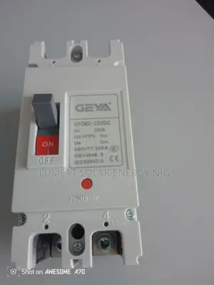 Geya 250A GYCM3-250DC Industrial DC Breaker
