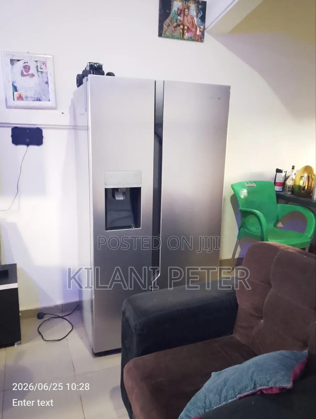 Double Sided Door Hisense Fridge With Ice Machine Maker,