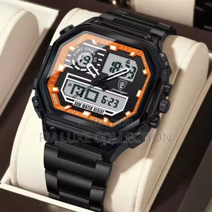 Luxury Digital Poedager Chain Watch