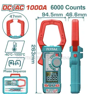 AC/Dc Clamp Meter 1000A Super Digital ⚡