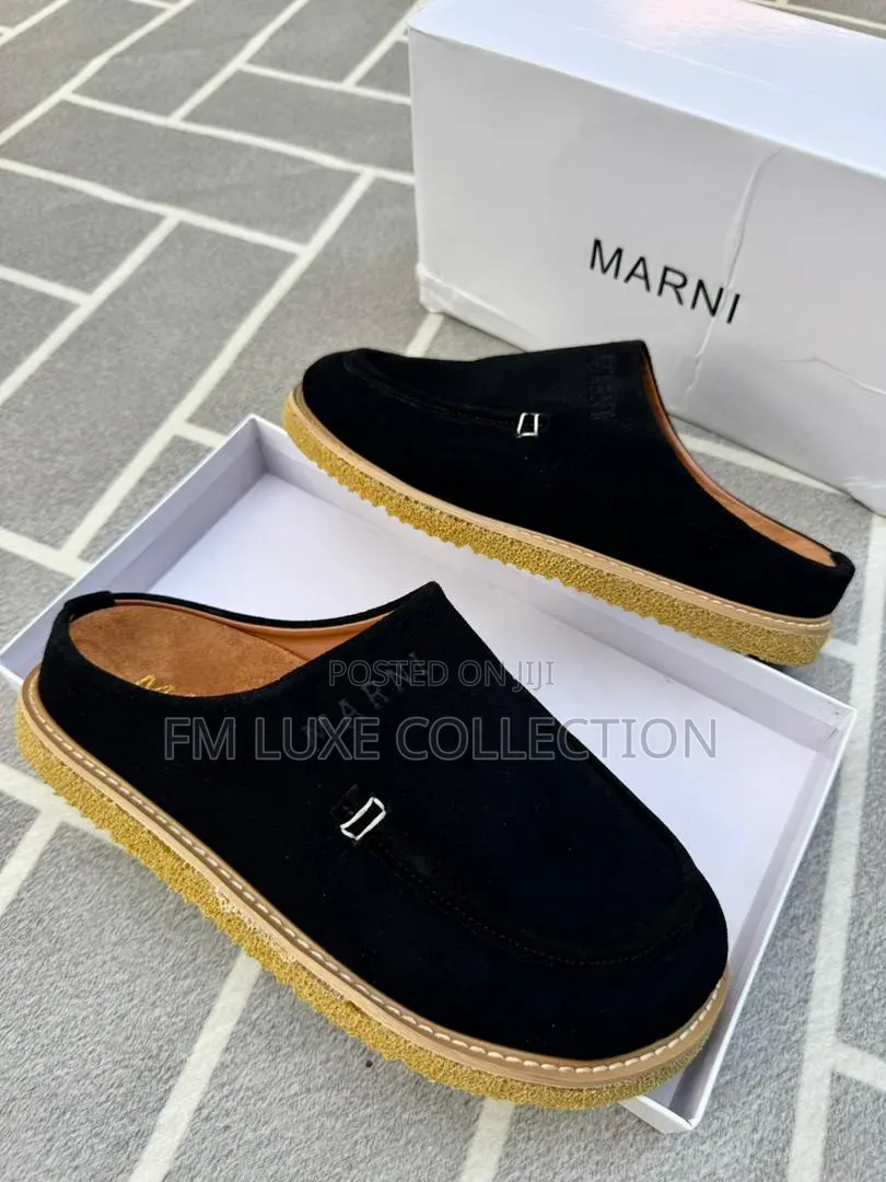 Luxury Designer Mule - Half Shoe for Men